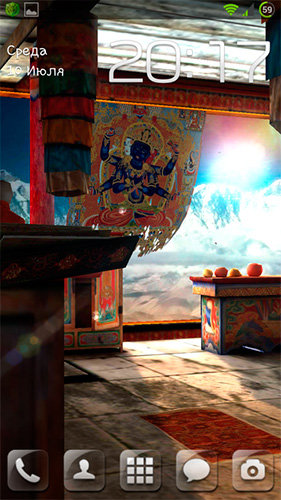 Скачать Tibet 3D - бесплатные живые обои для Андроида на рабочий стол.