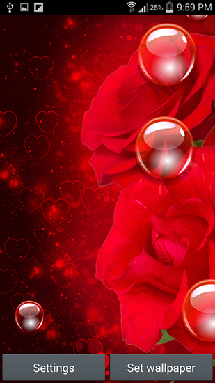 Скачать Valentine's day 2015 - бесплатные живые обои для Андроида на рабочий стол.