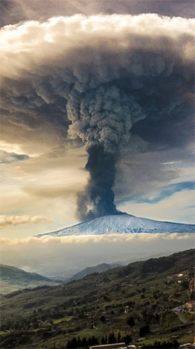 Скриншот экрана Volcano на телефоне и планшете.