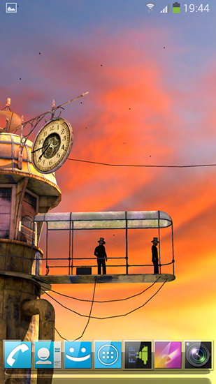 Скриншот экрана 3D Steampunk travel pro на телефоне и планшете.