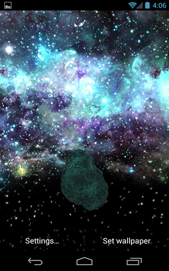 Скриншот экрана Asteroid Apophis на телефоне и планшете.