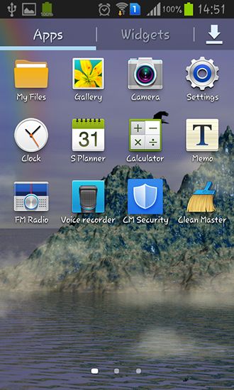 Скриншот экрана Beautiful mountains на телефоне и планшете.