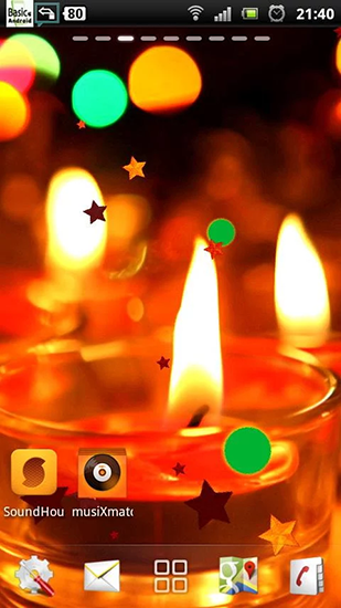 Скриншот экрана Candle на телефоне и планшете.