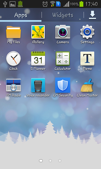 Скриншот экрана Christmas dream на телефоне и планшете.