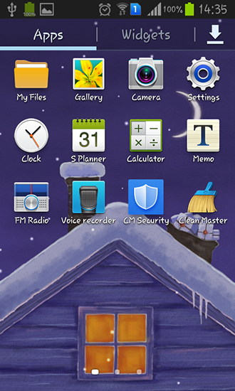 Скриншот экрана Christmas Eve на телефоне и планшете.
