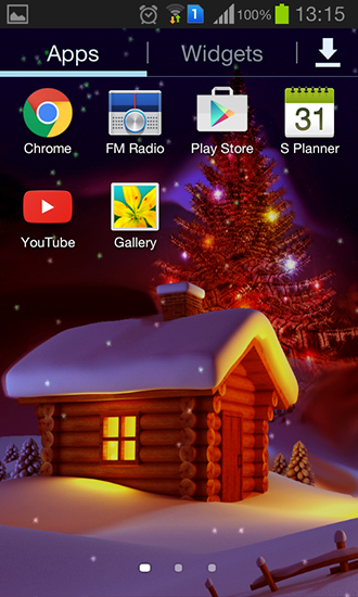 Скриншот экрана Christmas HD by Haran на телефоне и планшете.