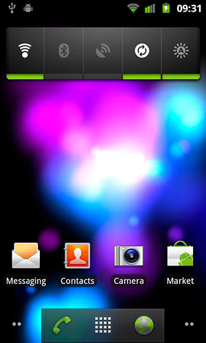 Скриншот экрана Crazy colors на телефоне и планшете.