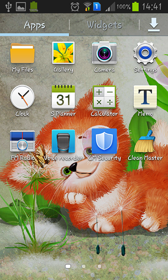 Скриншот экрана Cute foxy на телефоне и планшете.