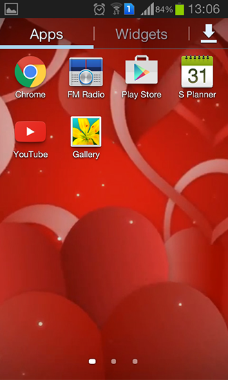 Скриншот экрана Day of love на телефоне и планшете.