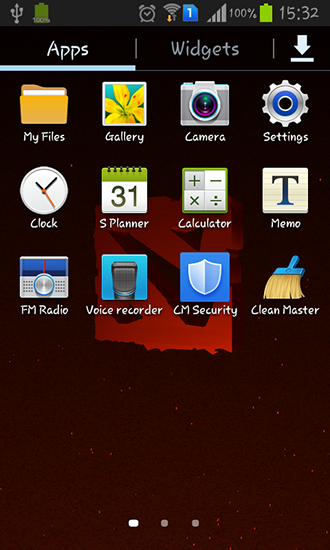 Скриншот экрана Dota 2 на телефоне и планшете.