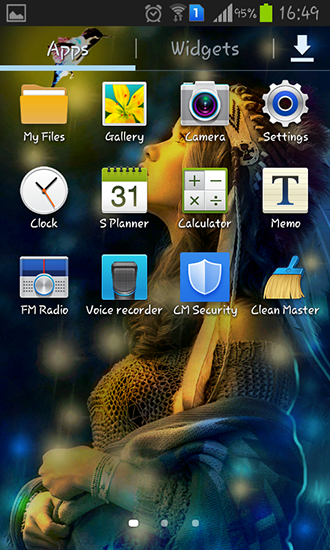 Скриншот экрана Dream girl на телефоне и планшете.