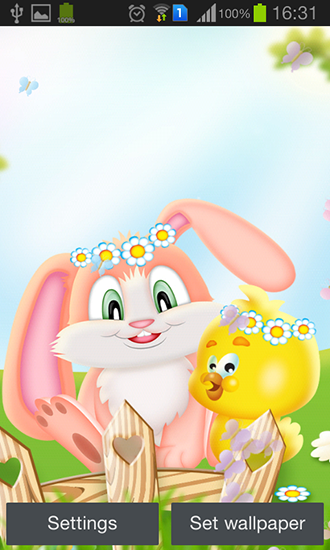 Скриншот экрана Easter by My cute apps на телефоне и планшете.