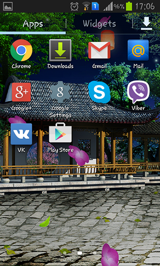 Скриншот экрана Eastern garden на телефоне и планшете.