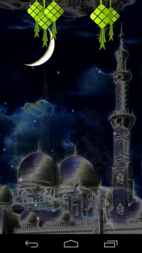 Скриншот экрана Eid Ramadan на телефоне и планшете.