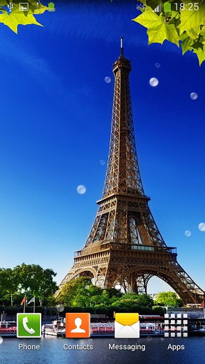 Скриншот экрана Eiffel tower: Paris на телефоне и планшете.