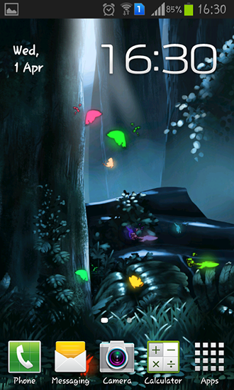 Скриншот экрана Fairy forest на телефоне и планшете.