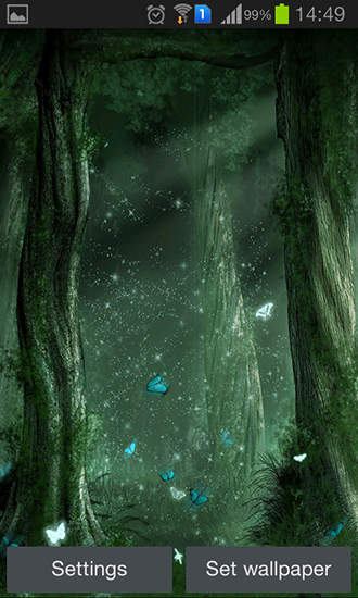 Скриншот экрана Fairy forest by Iroish на телефоне и планшете.