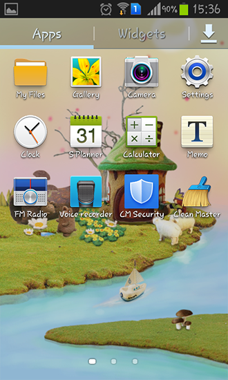 Скриншот экрана Fairy house на телефоне и планшете.