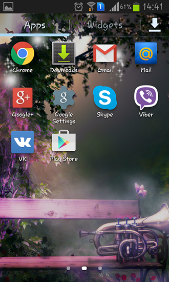 Скриншот экрана Fireflies на телефоне и планшете.