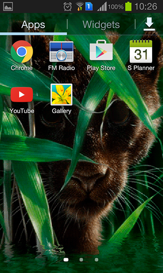 Скриншот экрана Forest panther на телефоне и планшете.