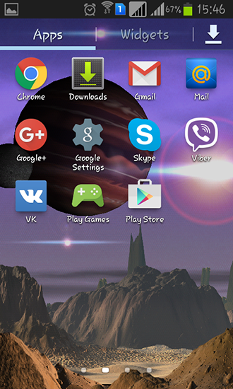 Скриншот экрана Galaxy legends на телефоне и планшете.