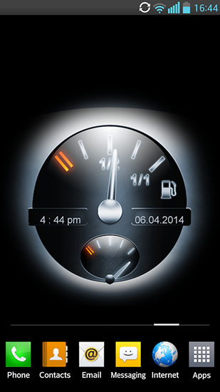 Скриншот экрана Gasoline на телефоне и планшете.