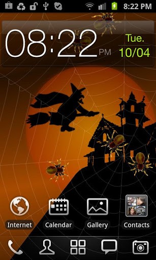 Скриншот экрана Halloween: Spiders на телефоне и планшете.
