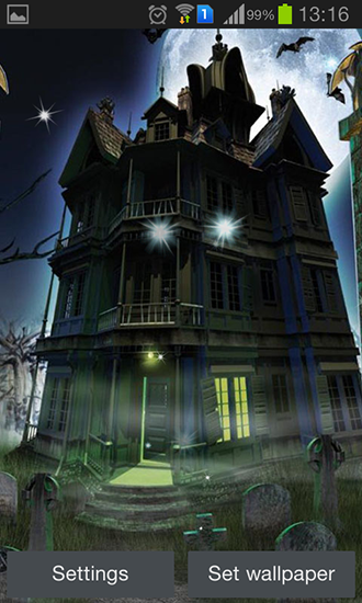 Скриншот экрана Haunted house на телефоне и планшете.