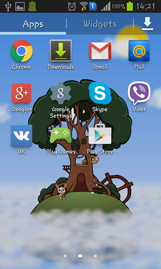 Скриншот экрана Home tree на телефоне и планшете.