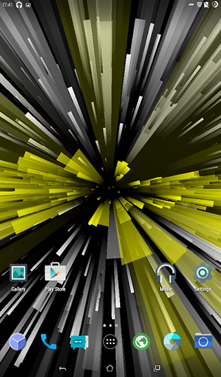 Скриншот экрана Infinite rays на телефоне и планшете.