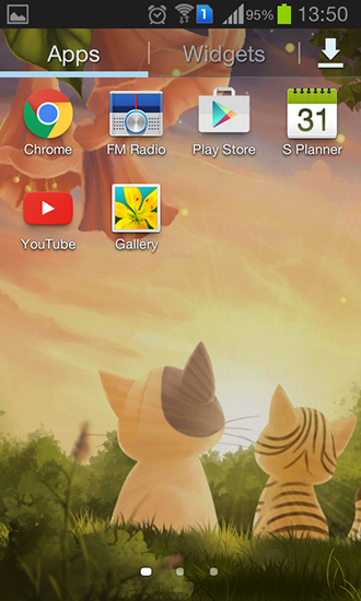 Скриншот экрана Kitten: Sunset на телефоне и планшете.