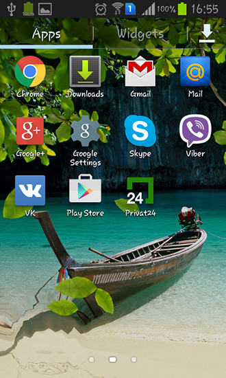 Скриншот экрана Lake на телефоне и планшете.