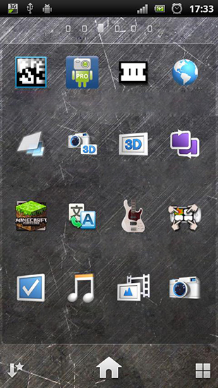 Скриншот экрана Layer 3D на телефоне и планшете.