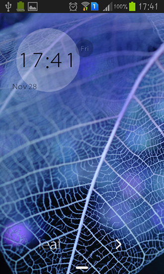 Скриншот экрана Leaf на телефоне и планшете.