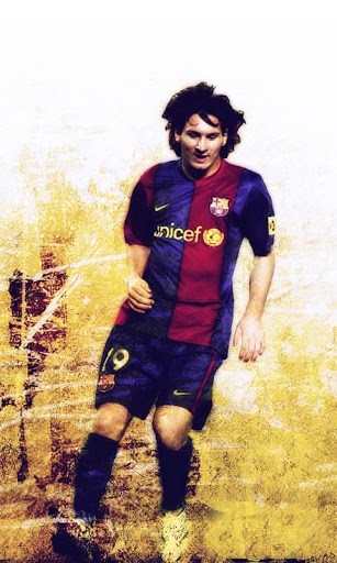 Скриншот экрана Lionel Messi на телефоне и планшете.