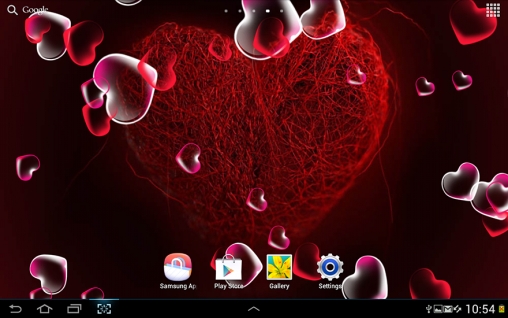 Скриншот экрана Love на телефоне и планшете.
