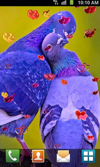 Скриншот экрана Love: Birds на телефоне и планшете.