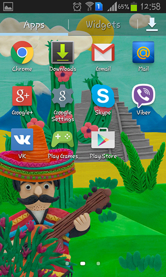 Скриншот экрана Mexico by Kolesov and Mikhaylov на телефоне и планшете.