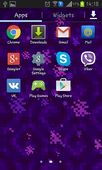 Скриншот экрана Nether portal на телефоне и планшете.