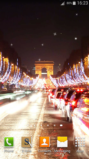 Скриншот экрана Night in Paris на телефоне и планшете.