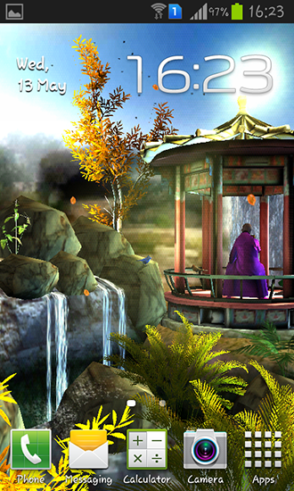 Скриншот экрана Oriental garden 3D на телефоне и планшете.