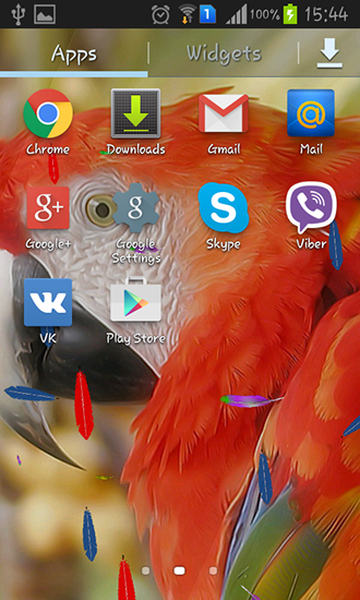 Скриншот экрана Parrot by TTR на телефоне и планшете.