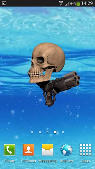 Скриншот экрана Pirate skull на телефоне и планшете.