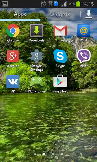 Скриншот экрана River на телефоне и планшете.