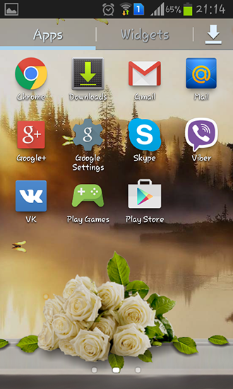 Скриншот экрана Rose: Summer morning на телефоне и планшете.