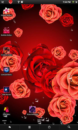 Скриншот экрана Roses 2 на телефоне и планшете.