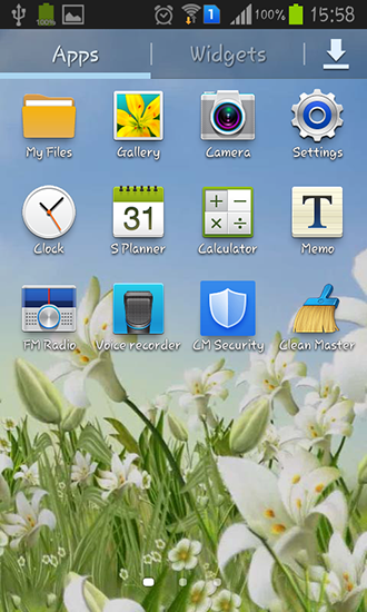 Скриншот экрана Sea lilies на телефоне и планшете.
