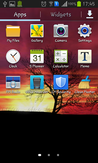 Скриншот экрана Silhouette на телефоне и планшете.