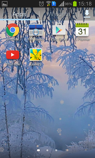 Скриншот экрана Snow white in winter на телефоне и планшете.