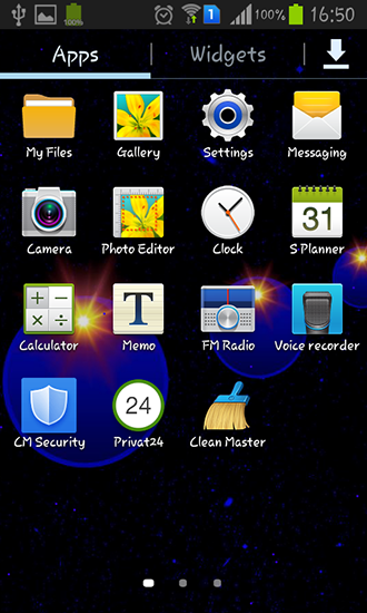 Скриншот экрана Spaceballs на телефоне и планшете.